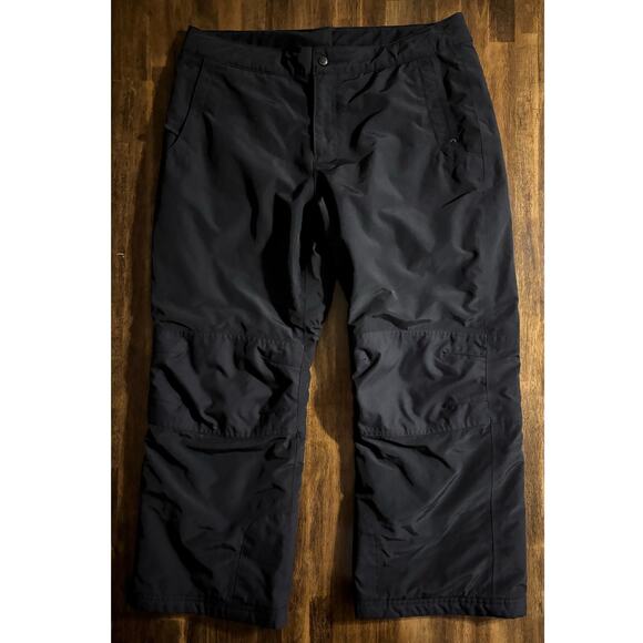Lands End Women’s Large Petite Squall Snow Pants Insulated Waterproof 27" Inseam - Picture 3 of 16